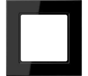 JUNG Abdeckrahmen 1-fach A550 schwarz glänzend (A 5581 BF SW)
