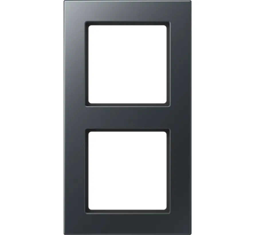 Abdeckrahmen 2-fach A550 anthrazit matt (A 5582 BF ANM)