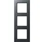 Abdeckrahmen 3-fach A550 anthrazit matt (A 5583 BF ANM)