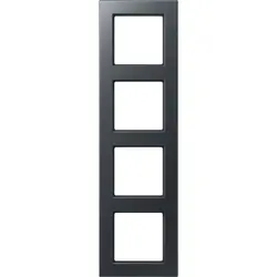 JUNG Abdeckrahmen 4-fach A550 anthrazit matt (A 5584 BF ANM)