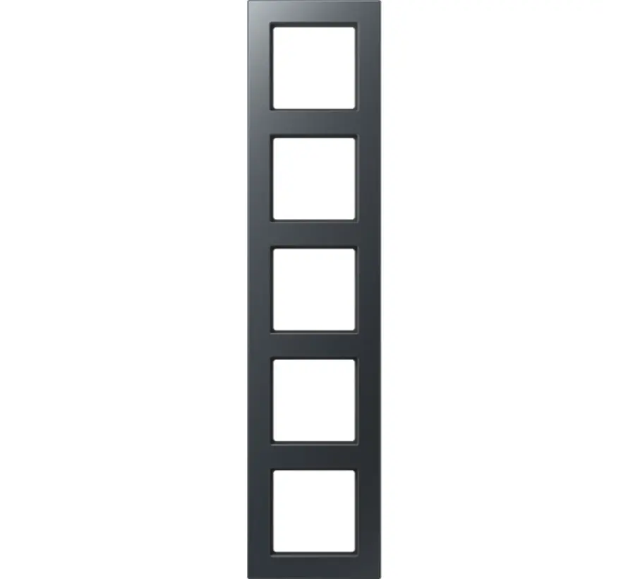 Abdeckrahmen 5-fach A550 anthrazit matt (A 5585 BF ANM)