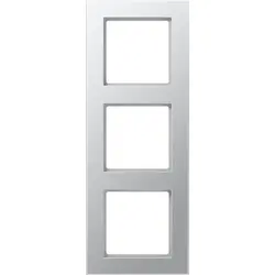 JUNG Abdeckrahmen 3-fach A550 aluminium (A 5583 BF AL)