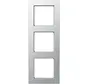 Abdeckrahmen 3-fach A550 aluminium (A 5583 BF AL)