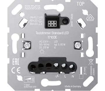 JUNG Tastdimmer Standard LED 3-60 W (1710 DE)