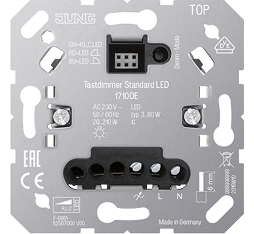 Tastdimmer Standard LED 3-60 W (1710 DE)