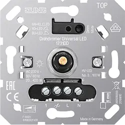JUNG Universal LED-dimmer 3-100 Watt (1731 DD)