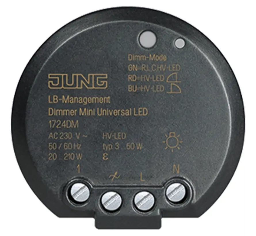 Universal LED-dimmer mini 3-100 Watt (1724 DM)