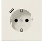 Schuko-Steckdose mit USB Typ C LS990 creme (LS 1520-18 C)