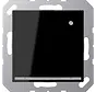 LED-Orientierungsleuchte mit integriertem Helligkeitssensor A-range schwarz glänzend (A 1539-O SW LNW)