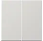 Tastdimmer 2-fach bedienaufsatz LS990 hellgrau (LS 1702 LG)