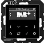 Smart Radio DAB+ ohne Lautsprecher A-range schwarz glänzend (DAB A SW)