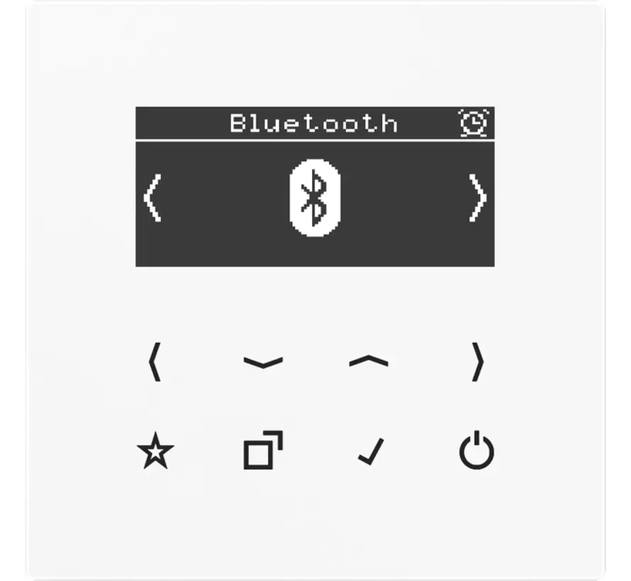 Smart Radio DAB+ Bluetooth ohne Lautsprecher LS990 alpinweiß (DAB LS BT WW)