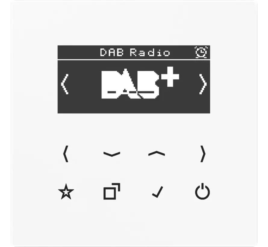 Smart Radio DAB+ ohne Lautsprecher LS990 alpinweiß (DAB LS WW)
