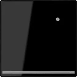 JUNG LED-Orientierungsleuchte mit Helligkeitssensor LS990 schwarz glänzend (LS 1539-O SW LNW)