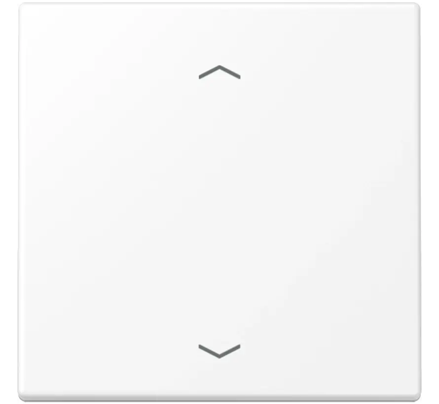 Wippe mit pfeilsymbole LS990 schneeweiß matt (LS 990 P WWM)
