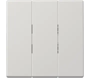 JUNG Wippe 3-fach LS990 hellgrau (LS 993 BF LG)