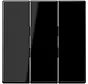 Wippe 3-fach LS990 schwarz glänzend (LS 993 BF SW)