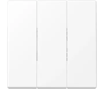 JUNG Wippe 3-fach LS990 schneeweiß matt (LS 993 BF WWM)