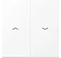 Wippe für Jalousieschalter LS990 schneeweiß matt (LS 995 P WWM)