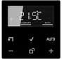 Bedienelement mit Display für Raumthermostat A-range schwarz glänzend (A 1790 D SW)