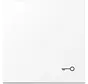 Wippe symbol Schlüssel LS990 schneeweiß matt (LS 990 T WWM)