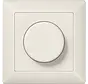 LED-Drehdimmer komplett für Einzelmontage 3–40 Watt AS500 creme (AS 5544.03 V)