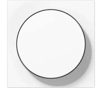 JUNG Dimmerbedienaufsatz Drehdimmer A-range alpinweiß (A 1740 WW)