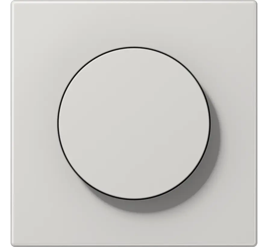 Dimmerbedienaufsatz Drehdimmer LS990 hellgrau (LS 1740 LG)
