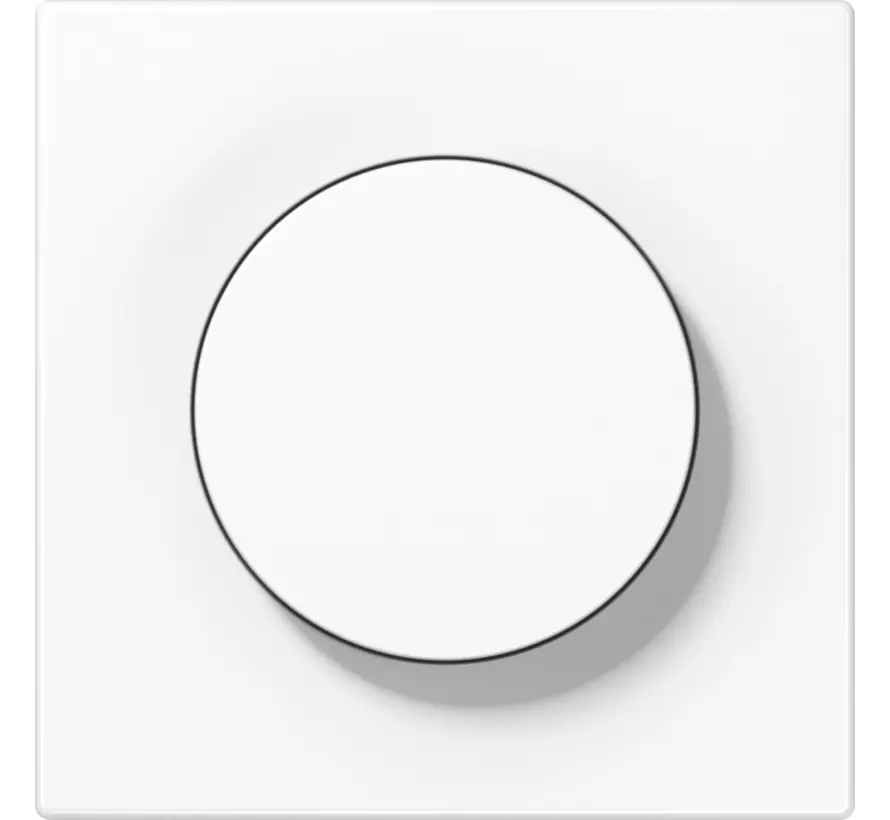 Dimmerbedienaufsatz Drehdimmer LS990 alpinweiß (LS 1740 WW)