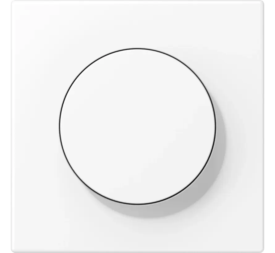 Dimmerbedienaufsatz Drehdimmer LS990 schneeweiß matt (LS 1740 WWM)