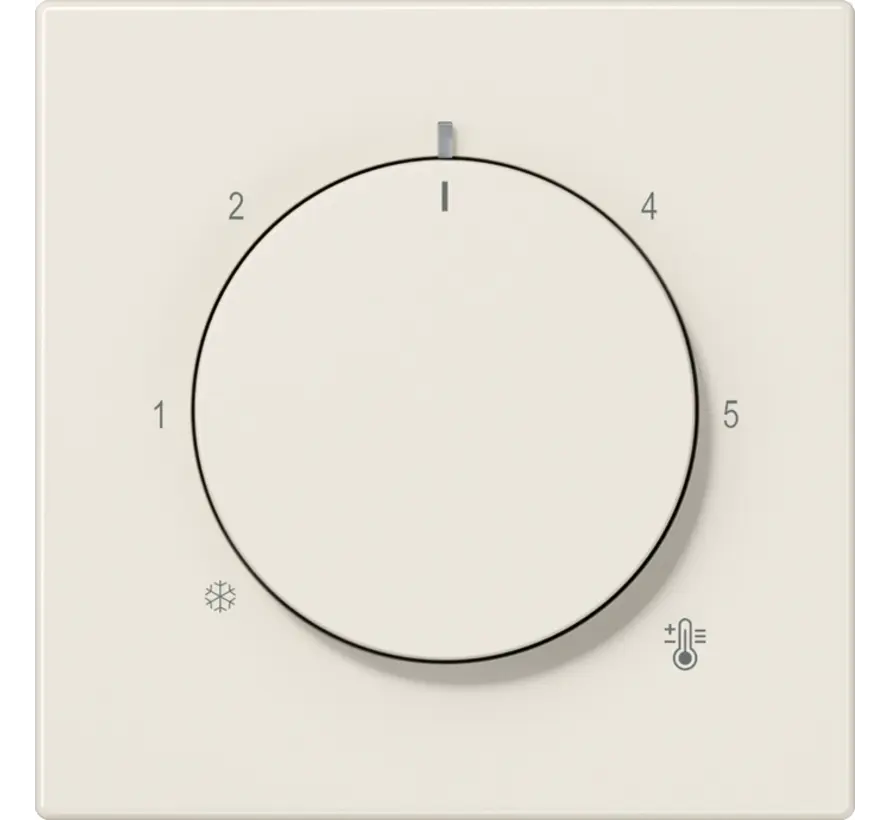 Abdeckung für Thermostat LS990 creme (LS 1749 BF)