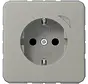 HOME wandcontactdoos randaarde Energy CD500 platina