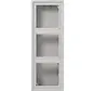 Aufputz-Gehäuse 3-fach LS990 hellgrau (LS 583 A LG)
