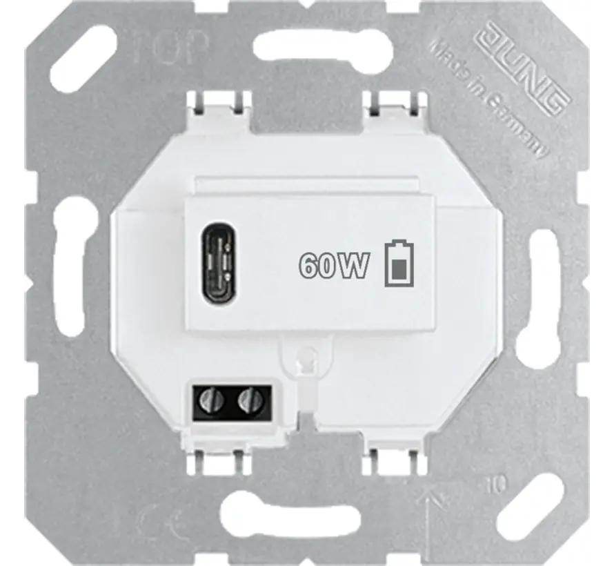 USB-Ladegerät Typ C mit Schnellladefunktion Power Delivery 60 Watt weiß (USB PD60 C WW)