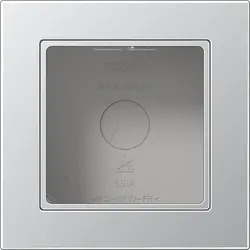 JUNG Aufputz-Gehäuse 1-fach A550 aluminium (A 5581 BF A AL)