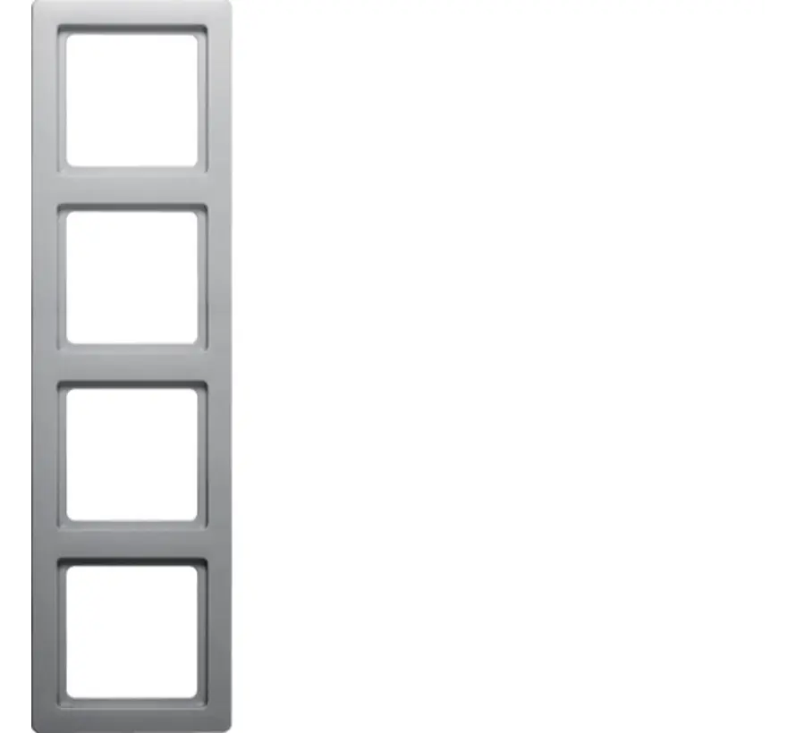 Abdeckrahmen 4-fach Q1 aluminium (10146084)