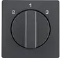 Drehbedienaufsatz Dreistufenschalter 2-1-3 Q1/Q3/Q7 anthrazit (1084608600)