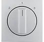 Drehbedienaufsatz Dreistufenschalter 2-1-3 S1/B3/B7 aluminium matt (1084140400)