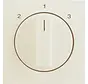 Drehbedienaufsatz Dreistufenschalter 2-1-3 S1/B3/B7 creme glänzend (1084898200)