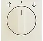Drehbedienaufsatz Jalousieschalter S1/B3/B7 creme glänzend (1080898200)