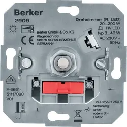 Berker Drehdimmer 20-200 Watt (2909)