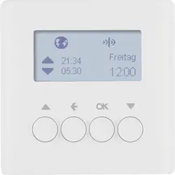 Berker Jalousie-Schaltuhr Q1/Q3/Q7 weiß (85745129)