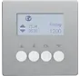 Jalousie-Schaltuhr-Aufsatzmodul Q1/Q3/Q7 aluminium (85741124)