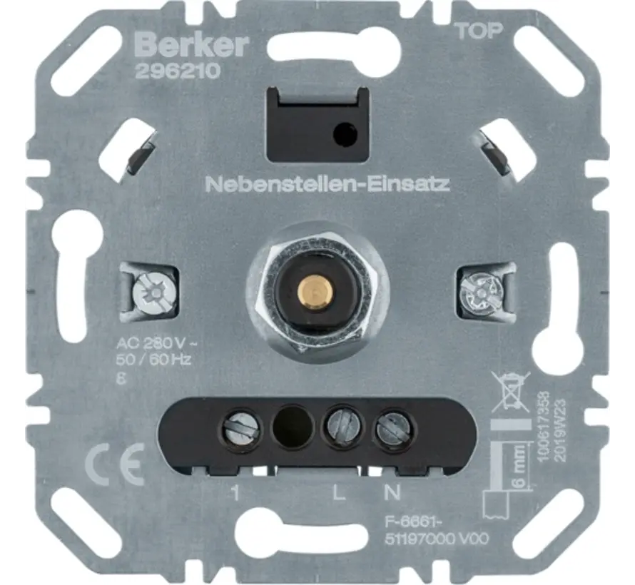 Nebenstellen-Einsatz für Universal Drehdimmer Komfort (296210)