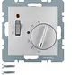 Raumtemperaturregler 24V Öffner S1/B3/B7 aluminium matt (20311404)