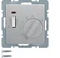 Raumtemperaturregler Öffner Q1/Q3/Q7 aluminium (20306084)