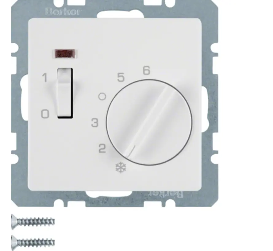 Raumtemperaturregler Öffner Q1/Q3/Q7 weiß (20306089)