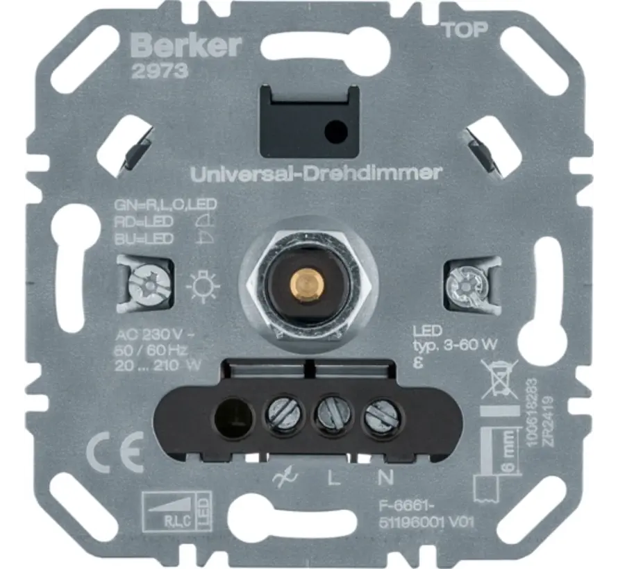 Universal Drehdimmer LED 3-60 Watt (2973)