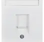 Zentralplatte Modular Jack 1-fach S1/B3/B7 weiß glänzend (11708989)