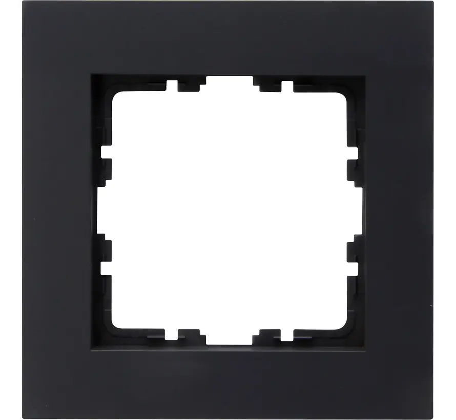Abdeckrahmen 1-fach HK07 PURE anthrazit (406815004)